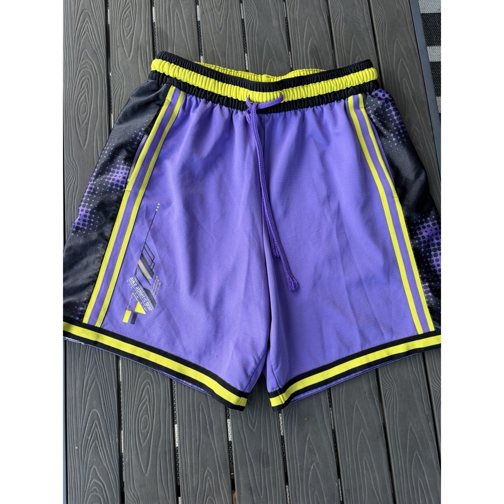 Nike Athletic Gym Shorts DNA+ Basketball Dri-FIT Purple $65 Large